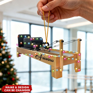 Pilates Equipment Ornament 2026 - Gift For Pilates Teacher Or Enthusiast
