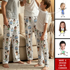 Father's Day Gifts, Best Dad Ever New Version Father's Day Gift For Dad, Husband, Grandpa - Personalized Lounge Pants