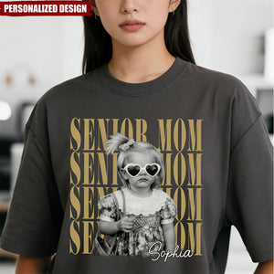 Vintage Photo And Year Senior - Personalized Shirt