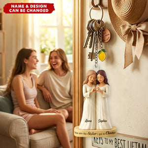 Custom Acrylic Keychain - My Chosen Sister, My Best Friend