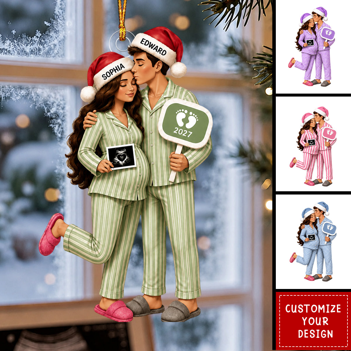 See You In 2026 Baby's Ornament - Pregnancy Ornament