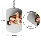 (Photo Inserted) You Are My Penguin - Personalized Keychain